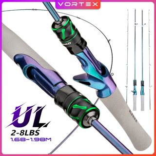 คันเบ็ดตกปลา UL 1.68/1.8/1.98m รอกเบส คันเบ็ดหยดน้ำ คันเบส ส…