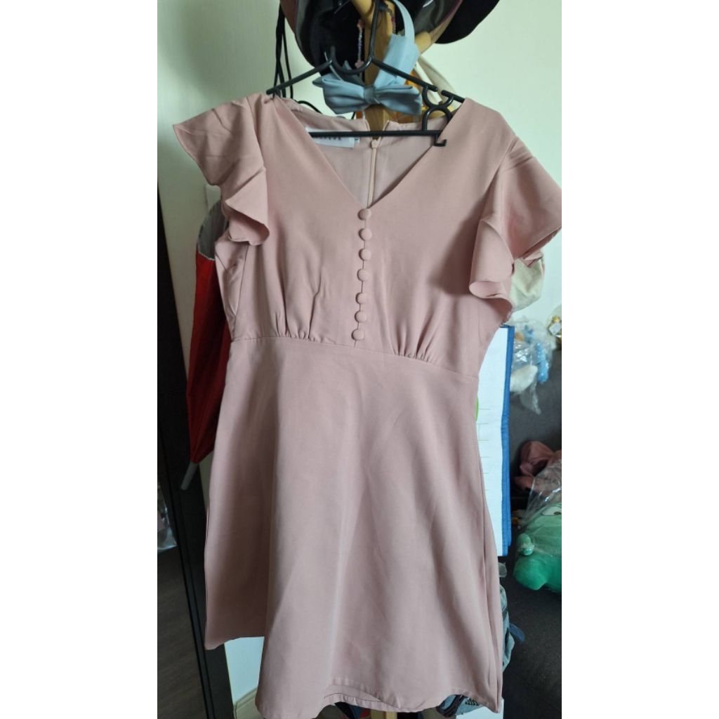 เดรส สีชมพู Esfera Size L