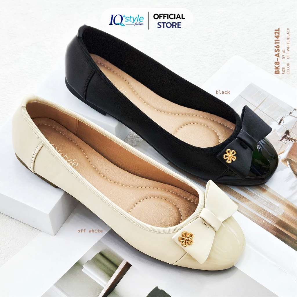 IQ STYLE รองเท้าคัทชูผู้หญิง (Fashion) รหัสBK8-AS61142L