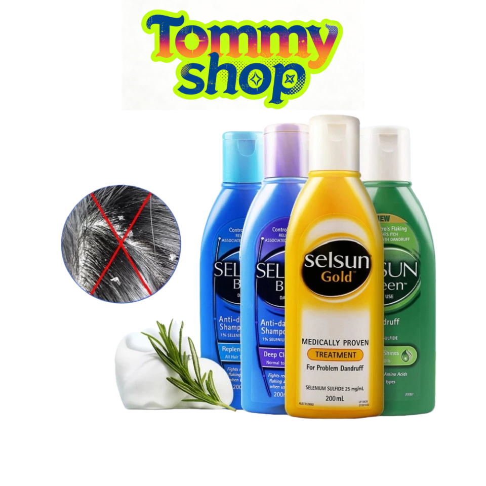 🎇SELSUN 2.5% selenium sulfide non-silicone oil, powerful anti-dandruff and oil control anti-itch sha