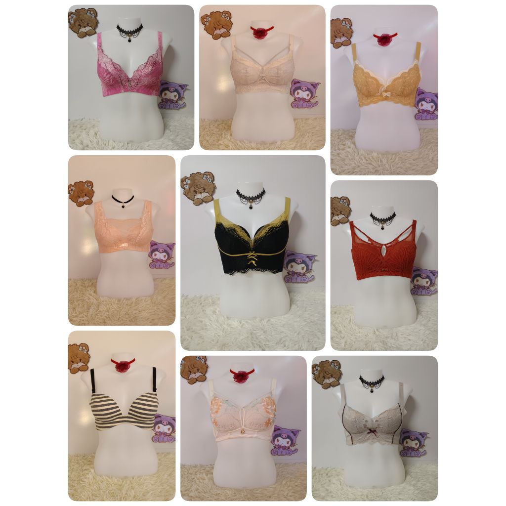 เสื้อในมือสองญี่ปุ่น คัพ A B C 34 ราคาถูก สภาพ 60-99%up date01/04/69