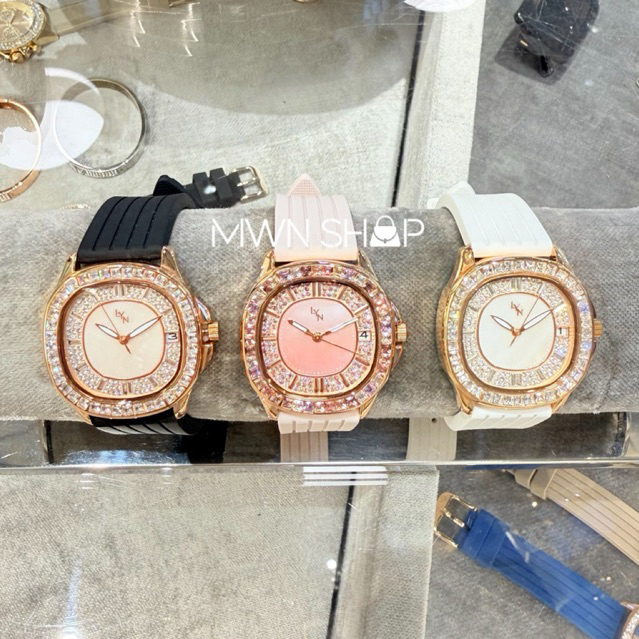 Lyn นาฬิกา มีโค้ดลด30% sylvie นาฬิกา พร้อมกล่อง ของแท้จากชอป