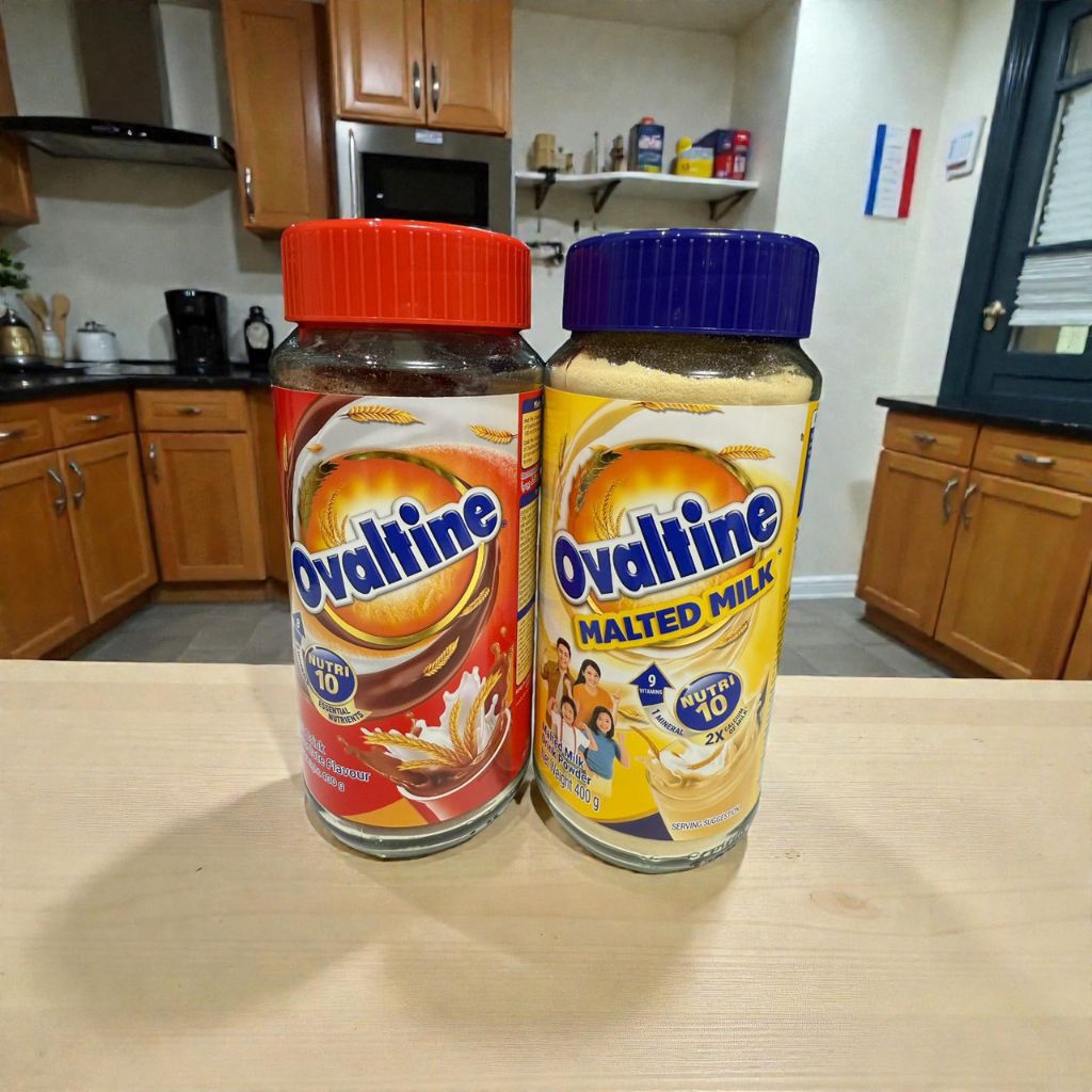 Ovaltine Malt Drink ChocolateและOvaltine Malted Milk ขนาด400กรัม