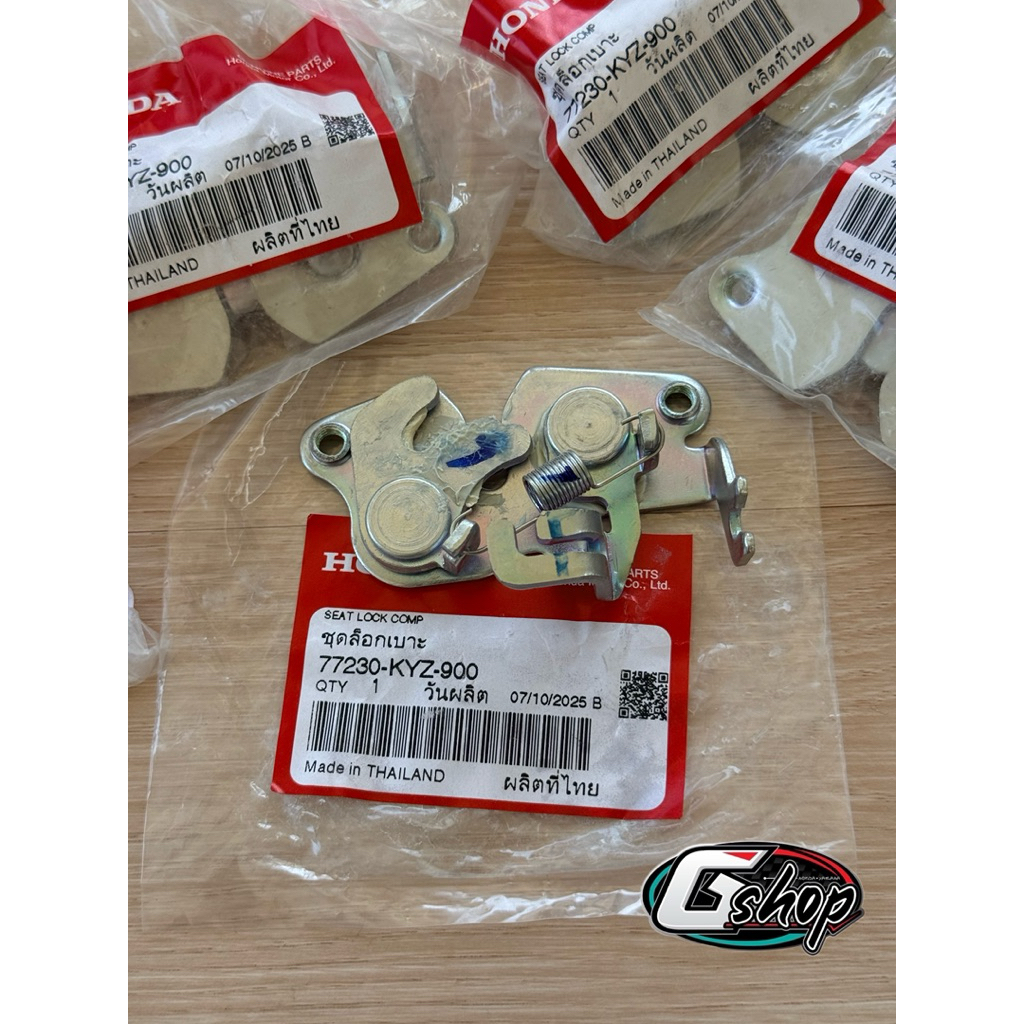 ชุดล๊อคเบาะเวฟ125i ปี 2012-2026 [แท้ศูนย์ Honda] 77230-KYZ-900