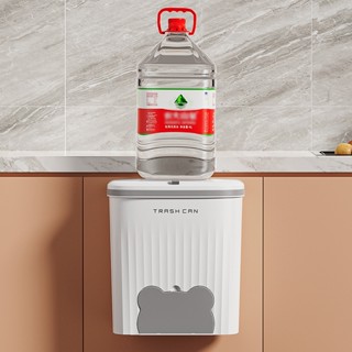 ถังขยะ แบบติดผนัง PP ปลอดสารพิษ มีตะขอแขวน ไม่ต้องเจาะรู ทนท…