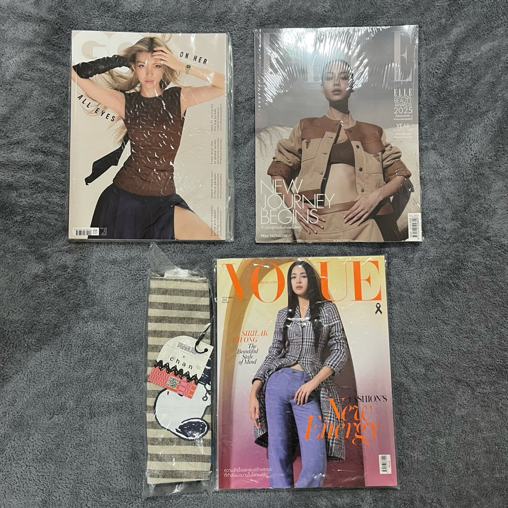 LO 💜 | นิตยสาร หลิงออม Vogue Dec’25 / GQ Orm July’25 / Elle Jan’25 / L’official #หลิงออม #LingOrm