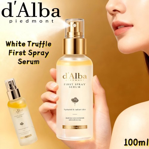 D'Alba White Truffle First Spray Serum 100ml/Radiant Skin, Facial Mist, Skin Care, All in One Care