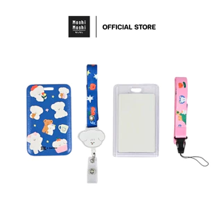 Moshi Moshi สายคล้องบัตร ป้ายใส่การ์ด ลาย Stickwithme4ev รุ่น 8100041860-41861
