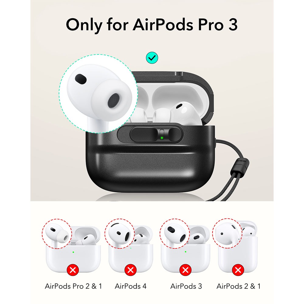 ESR เคสสำหรับ AirPods Pro 3 รุ่น Pulse FlickLock™ Case ราคา ถูกที่สุด ดีลบีเคเค แกลเลอรีภาพที่ 9