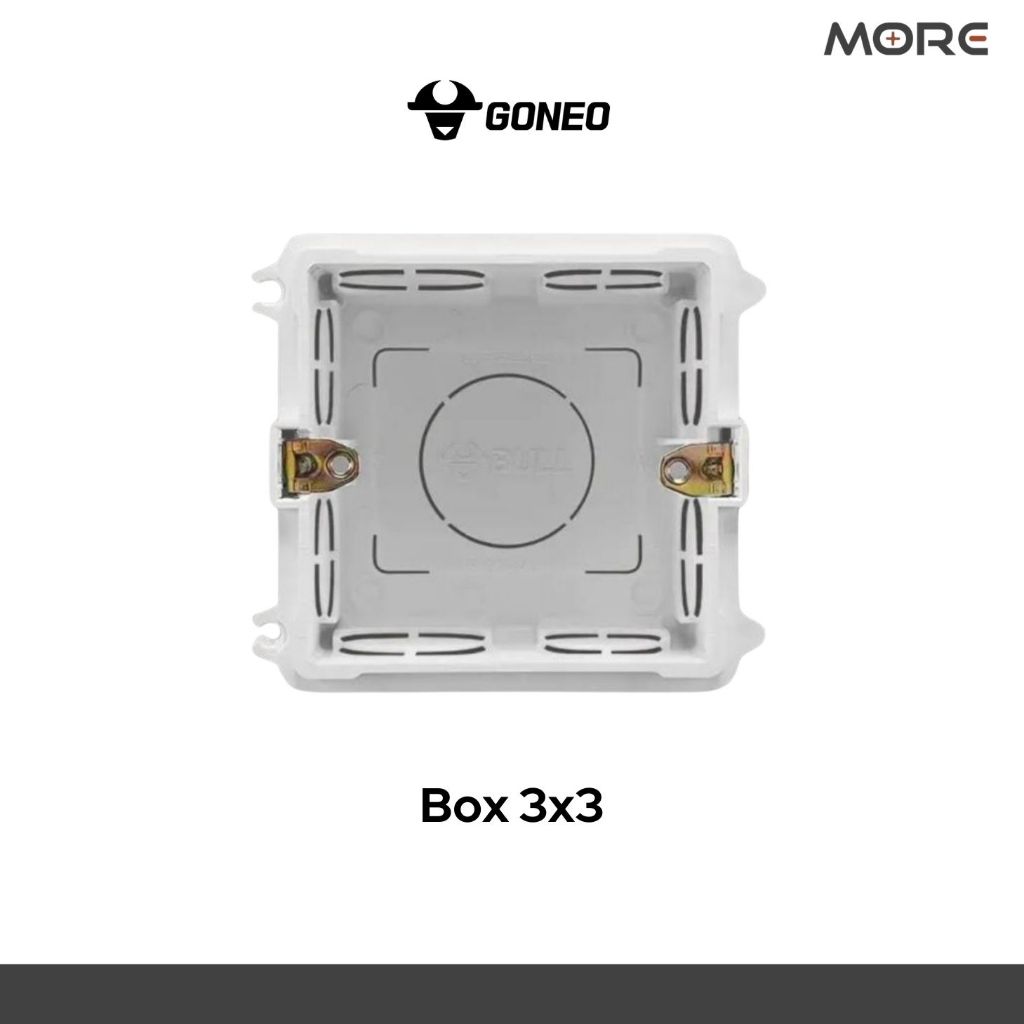 GONEO BOX 3x3 สำหรับติดตั้งแบบฝังผนัง