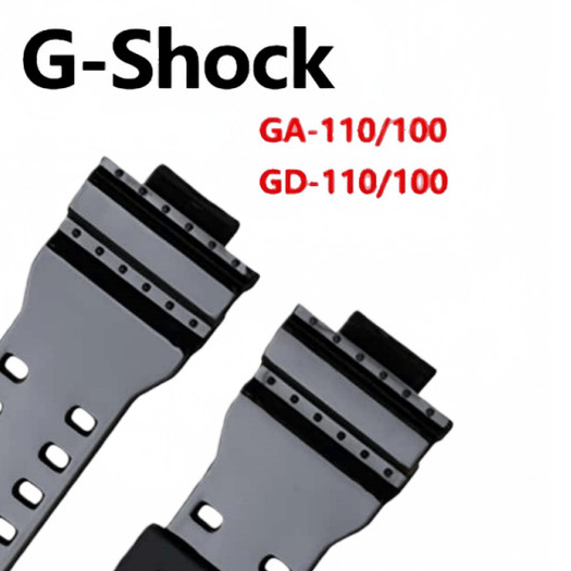 สายนาฬิกาข้อมือ สายยางซิลิโคน CASIO 16 มม . สําหรับ Casio G - Shock Ga - 100 Ga - 110 Ga 150 Ga 300 Gd 110 Gls - 100 Gw