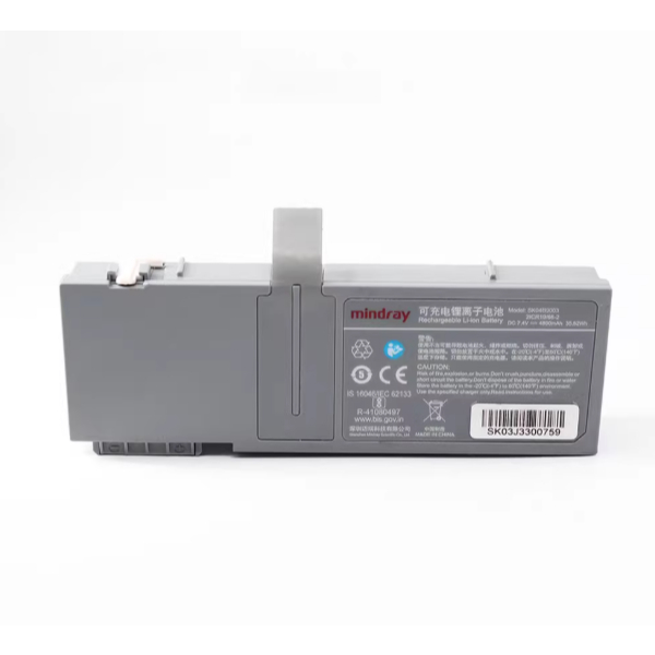 แบตเตอรี่เครื่องฉีดสารละลาย Mindray SK04B9003 21CR19/66-2 ของแท้ใหม่ สำหรับ Mindray BeneFusion SP5 /