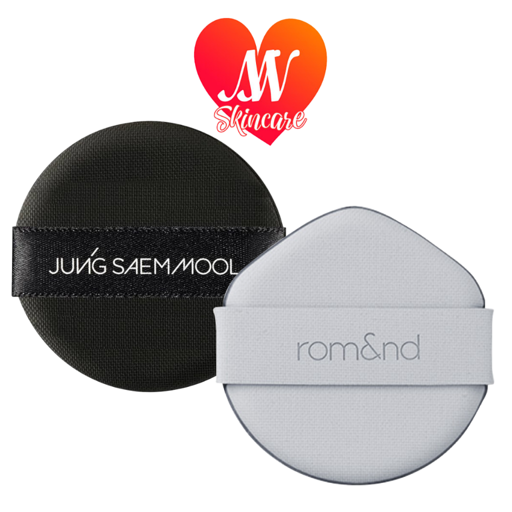 ถูก🔥แท้✔ส่งไวทันใจ🚚  rom&nd Nu Zero / Jung Saem Mool Cushion Puff พัฟคุชชั่น คอนซีลเลอร์ พัฟ ฟองน้ำ #VV