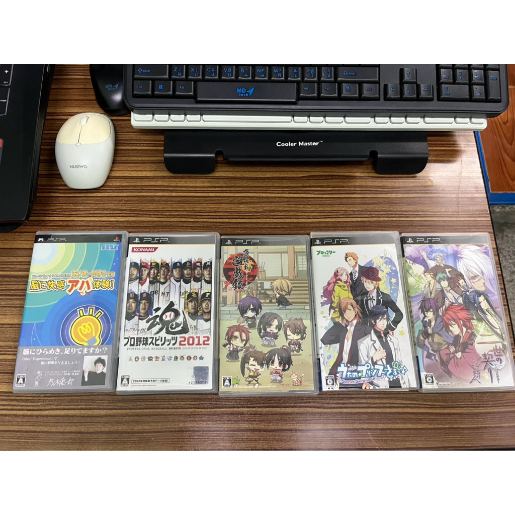 PSP : แผ่นเกม PSP ขายกอง มีคู่มือและไม่มีคู่มือ