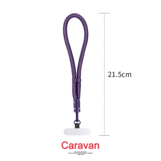 Caravan Crew Phone lanyard สายคล้อง โทรศัพท์ สายถัก สายคล้องข้อมือ ทนทาน ป้องกันการตก สามารถปรับได้