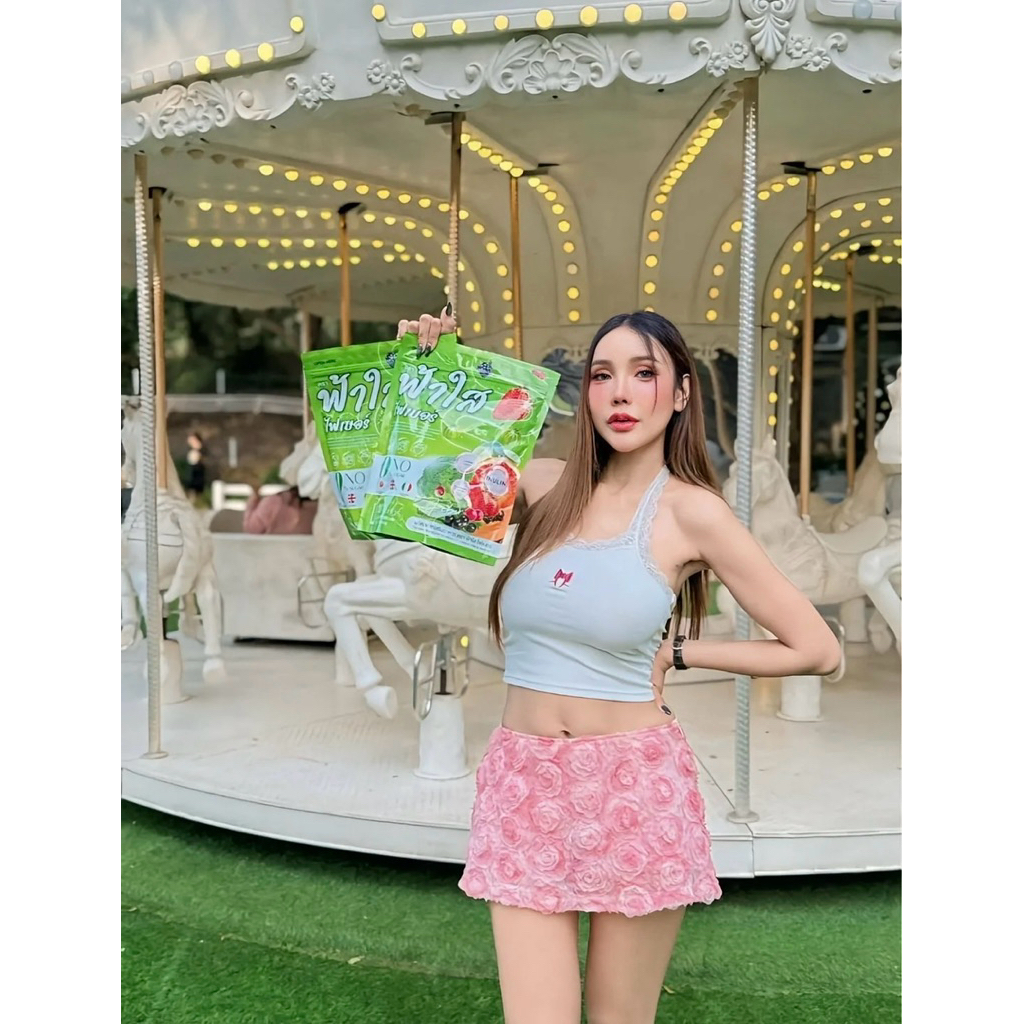 (1 แถม 1 ห่อ) ไฟเบอร์ฟ้าใส Fahsai Fiber ห่อละ 30 ซอง - รูปที่ 4