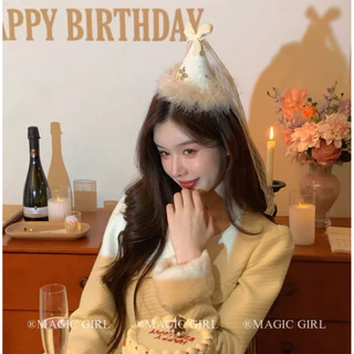 [พร้อมส่ง] หมวกดอกไม้เจ้าหญิง หมวกเจ้าหญิง หมวกนางฟ้า หมวกวันเกิด พร็อพถ่ายรูป เด็กผู้หญิงใส่แล้วน่าร้ากมาก