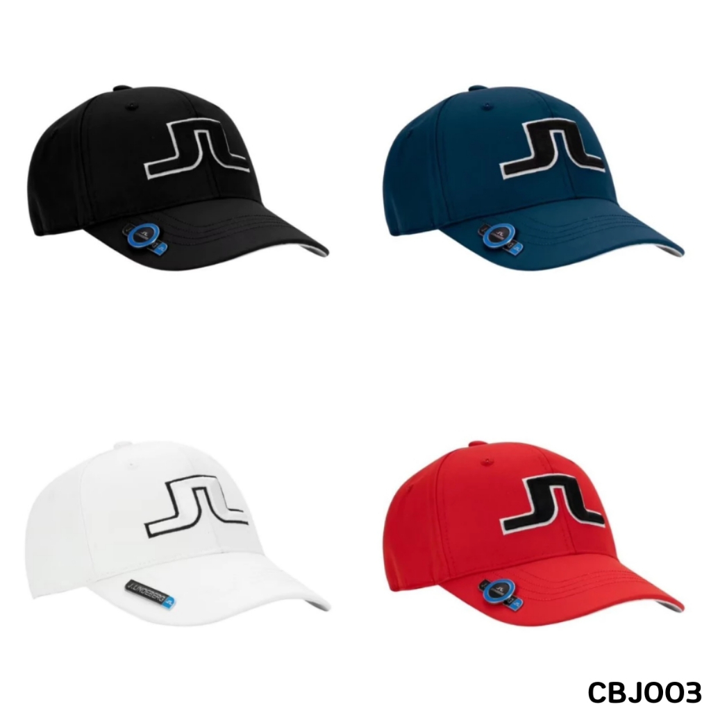 หมวกกอล์ฟเต็มใบ JL พร้อมมาร์คเกอร์แม่เหล็ก (CBJ003) GOLF CAP JL With Magnetic Marker