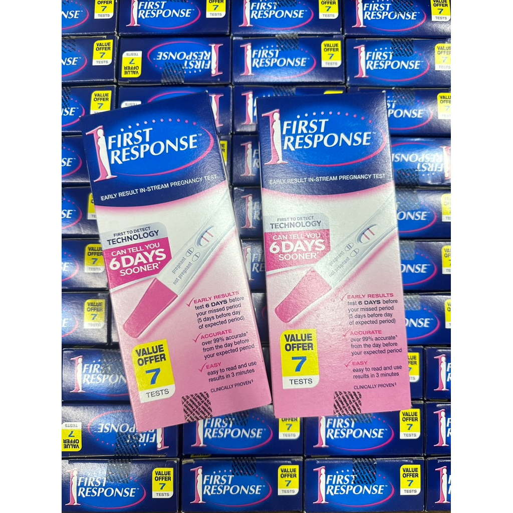 ส่งด่วน//ส่งทุกวัน🔥ยกกล่อง🔥 First Response ที่ตรวจครรภ์ แบบรู้ผลล่วงหน้า ตรวจครรภ์ ไวที่สุด