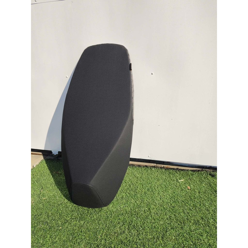 เบาะปาดหลีด125ปาดตอนเดียวหัวสูง7นิ้วหนังเรดเดอร์ดำตัดลายเเฟชั่น - รูปที่ 5