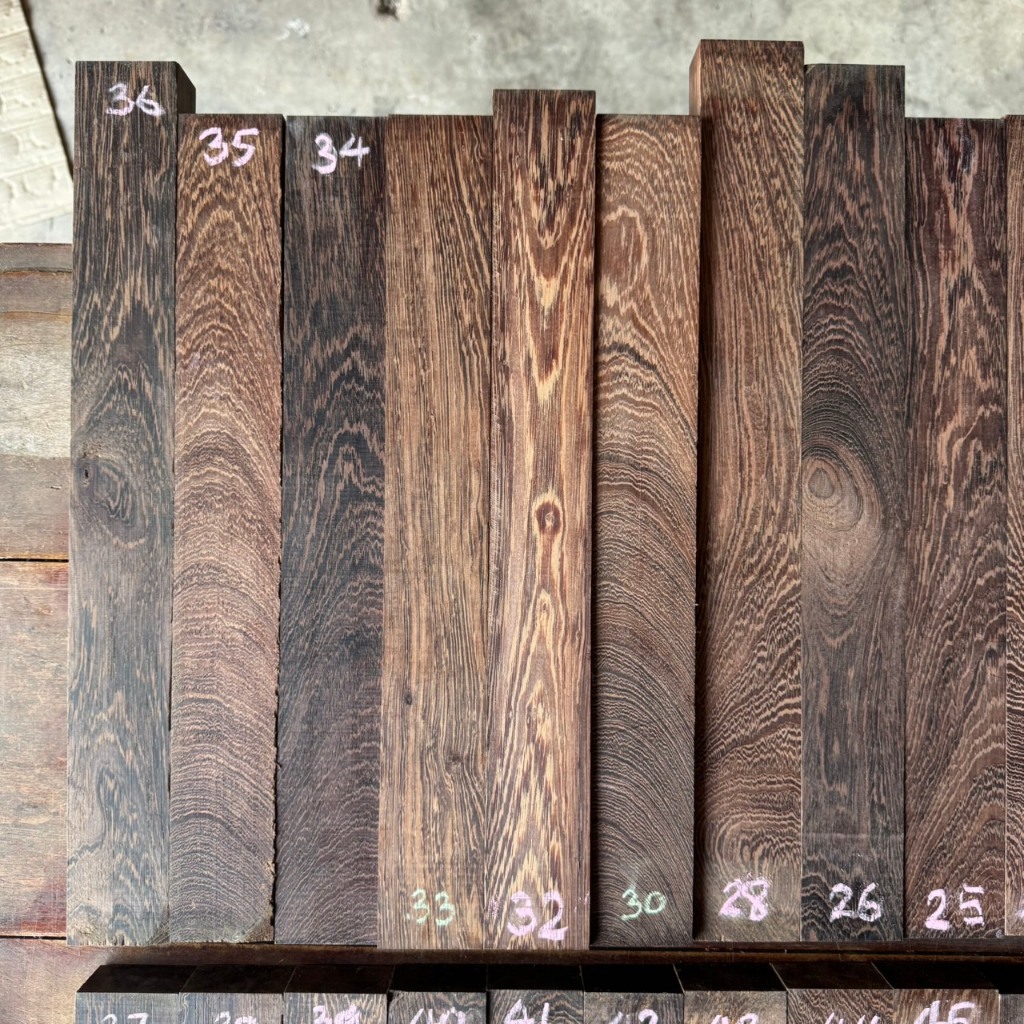 Touch Wood Loei - ไม้สาธร คัดลายสวย "เลือกชิ้น" ขนาด 4.8*3 ยาว 40/50cm ไม้DIY | ทำด้าม | wood handle