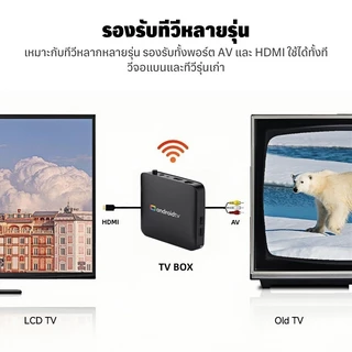 PRO ดิจิตอลTV BOX Android 14 4K/HD กล่องรับสัญญาณทีวีเครือข่ายเสียงสมาร์ท Dual WIFI มาพร้อมเครื่องเล่นไร้สาย Bluetooth