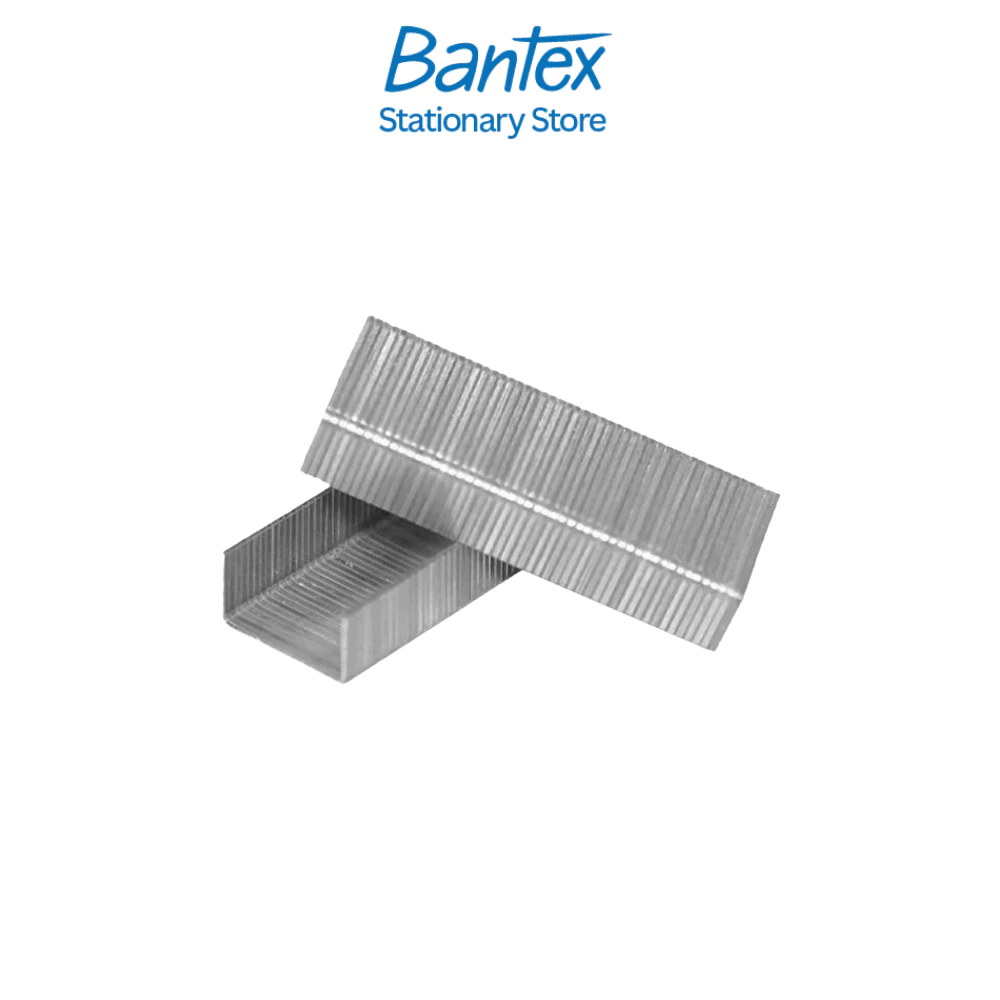Bantex ลวดเย็บกระดาษ ขนาด 26/6, 26/10mm ลูกแม็ก ลวดแม็ก ลวดเย็บเอกสาร Staples Silver