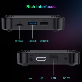 HK1 RBOX K8 Android 13 Smart TV box Rockchip RK3528 Wifi 5G Bluetooth Android box