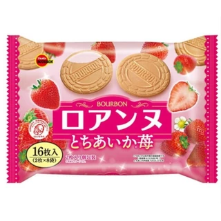 BOURBON Roanne ขนมญี่ปุ่น เวเฟอร์แผ่นบาง สอดไส้ครีม เวเฟอร์สอดไส้ครีม รสต่างๆ ขนมอร่อย จากญี่ปุ่น ถุงใหญ่ (มี 7 รส)