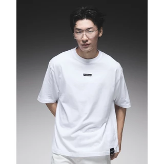 maison KEEPS | The Oversized Woven Patch Tee | Unisex | เสื้อยืด oversized ผ้านุ่มพิเศษ