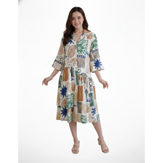 TANGO TANGERINE –  DARLING DRESS เดรสสั้นทรงหลวม ฟรีไซส์