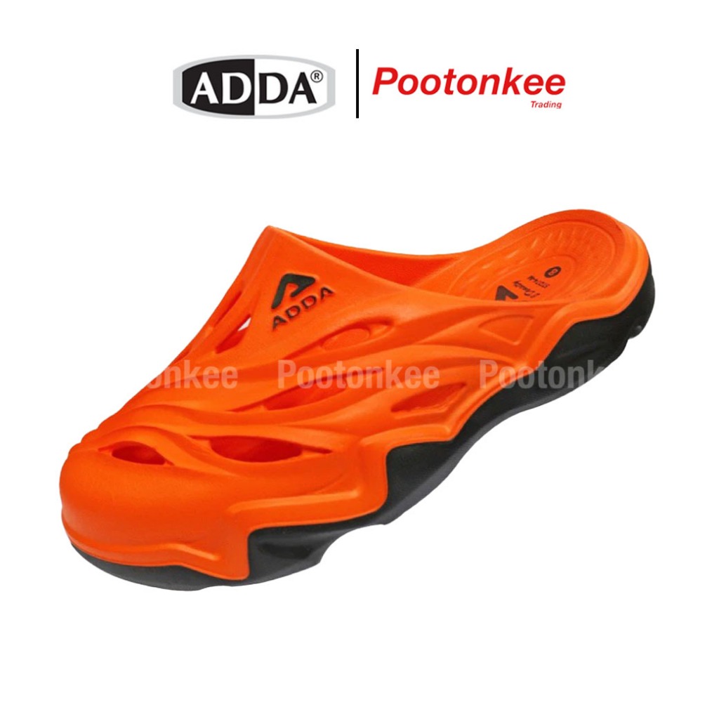 ADDA  รุ่น 5TD74-M1 รองเท้าแตะ รองเท้าลำลอง แบบสวมหัวโต รุ่น 5TD74-M1 ไซส์ 7-10 ราคา ถูกที่สุด ดีลบีเคเค แกลเลอรีภาพที่ 9