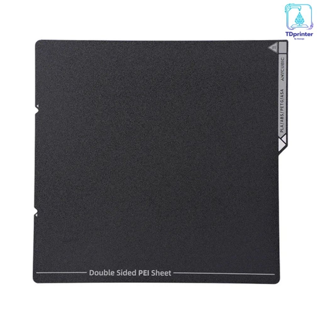 Build Plate For Anycubic Kobra S1 3V2 3Max 2Pro PEI Sheet Spring Steel And Effect Plate for S1 3V2