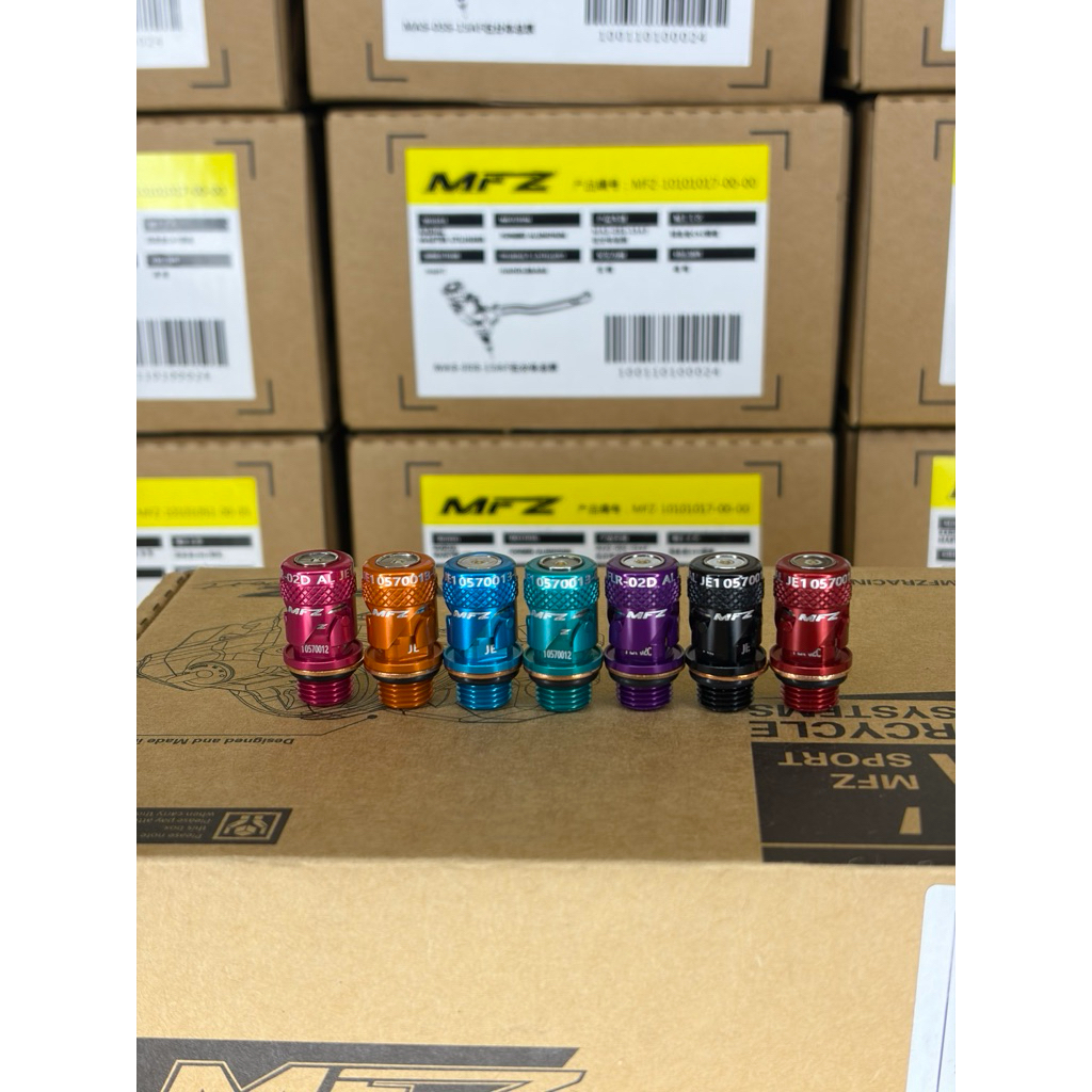 ไล่ลม อลูมิเนียม MFZ M10x1.0แท้