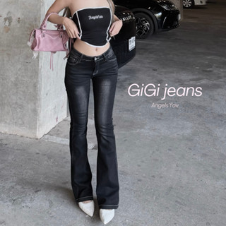 ANGELS.FAV - กางเกงยีนส์เอวต่ำ รุ่น Gigi ทรงสวยมากก (มี pad …