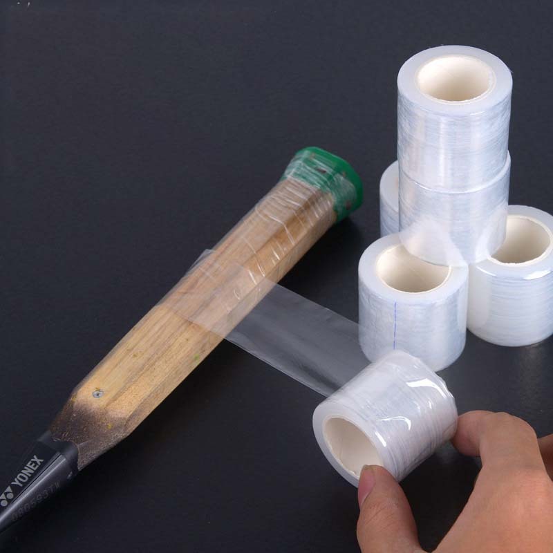 ฟิล์มยืดพลาสติก สำหรับพันด้ามไม้แบดมินตัน ไม้เทนนิส แร็กเก็ต ป้องกันความชื้น ยืดอายุการใช้งานไม้แร็กเก็ต พร้อมส่ง - รูปที่ 5