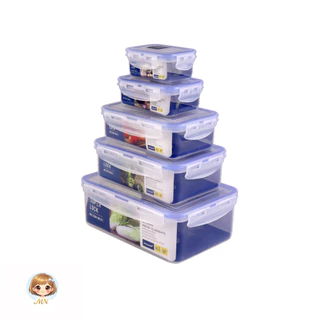 กล่องถนอมอาหาร Super Lockกล่องอเนกประสงค์มีหลายขนาด มี BPA-Free ป้องกันแบคทีเรีย เข้าไมโครเวฟได้