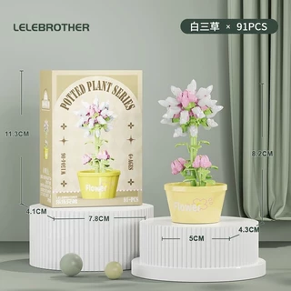 SR 12 รุ่นดอกไม้บล็อกของขวัญ DIY แทนใจ ไม่เหี่ยว