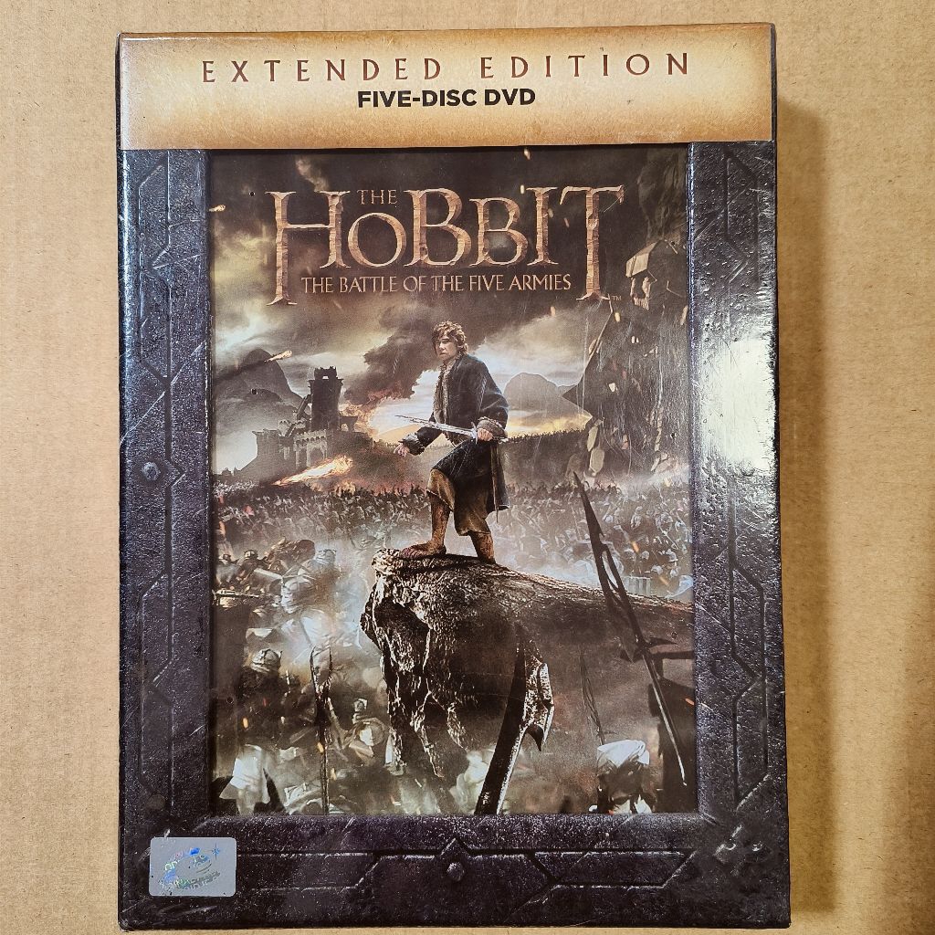 DVD THE HOBBIT THE BATTLE OF FIVE ARMIES (EXTENDED EDITION FIVE DISC-DVD) เดอะ ฮอบบิทสงครามห้าทัพ