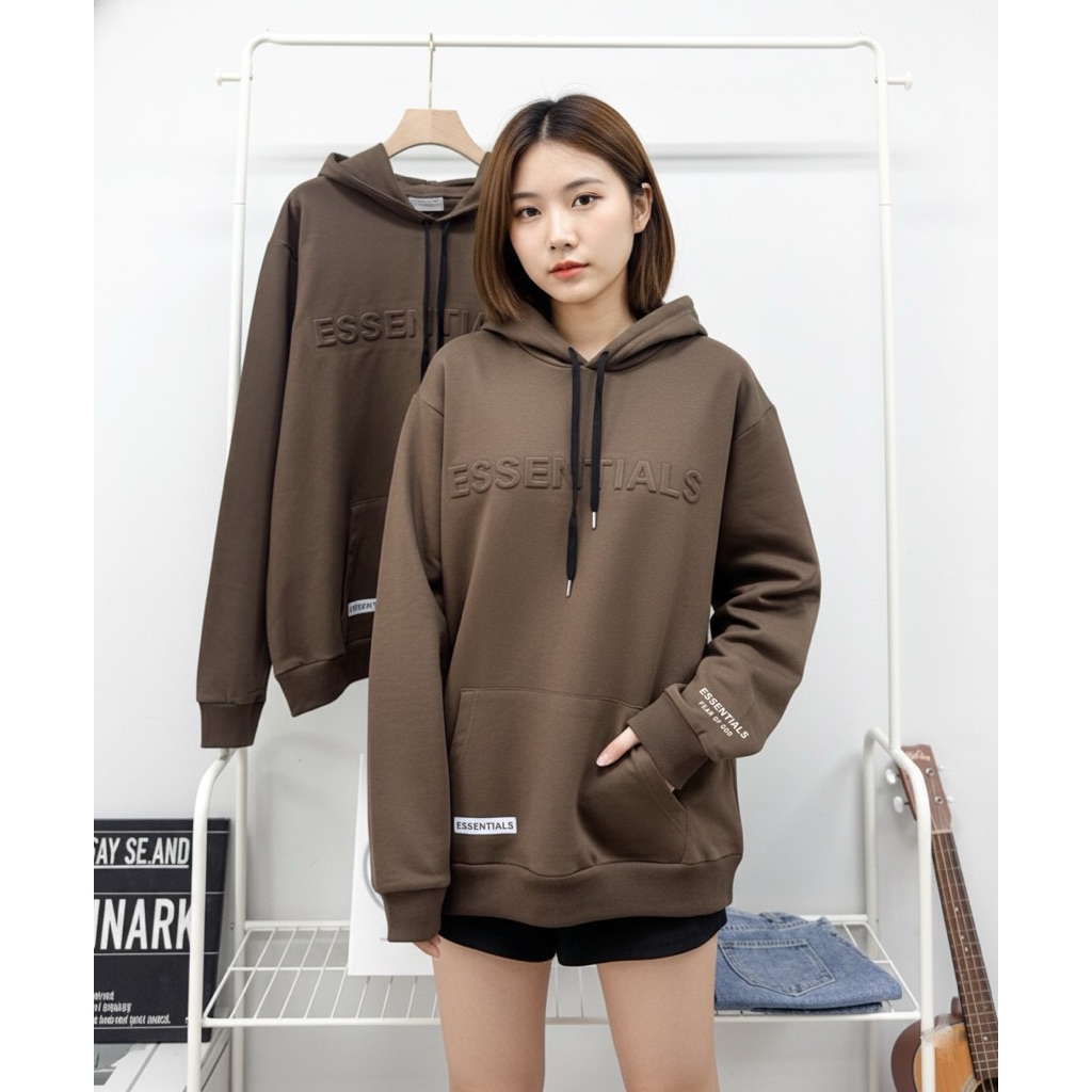 เสื้อแขนยาว งานโอเวอร์ไซส์ มีฮู๊ด
