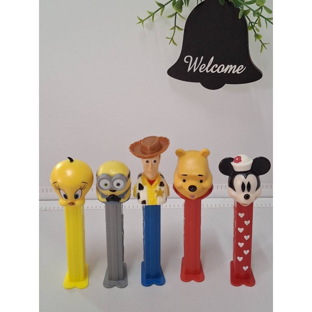 ที่เก็บลูกอม PEZ..งานปีเก่าพร้อมส่ง