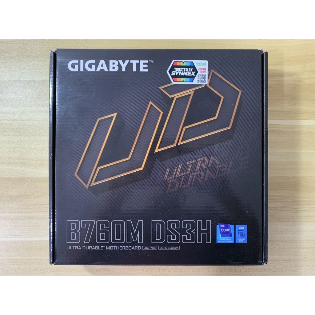 GIGABYTE B760M DS3H DDR5 ( ประกันยาว )