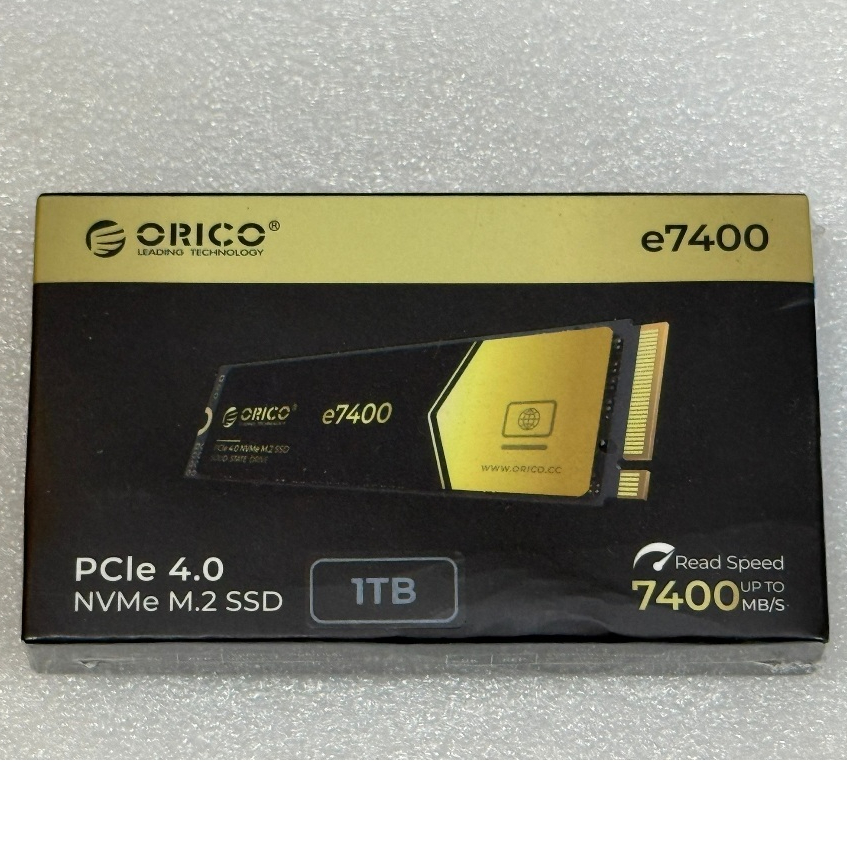 ORICO E7400 / PCle4.0 NVMe M.2 SSD 1TB 7400MB/S