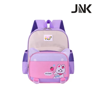 JNK #8002 กระเป๋าเป้ผ้าใบสำหรับเด็กอนุบาล กระเป๋าเตรียมอนุบาล 12 นิ้ว
