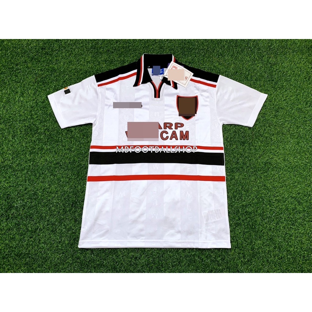 เสื้อแมนเชสเตอร์ยูไนเต็ด 1999 ชุดเยือนสีขาว (Manchester Utd Away 1999)