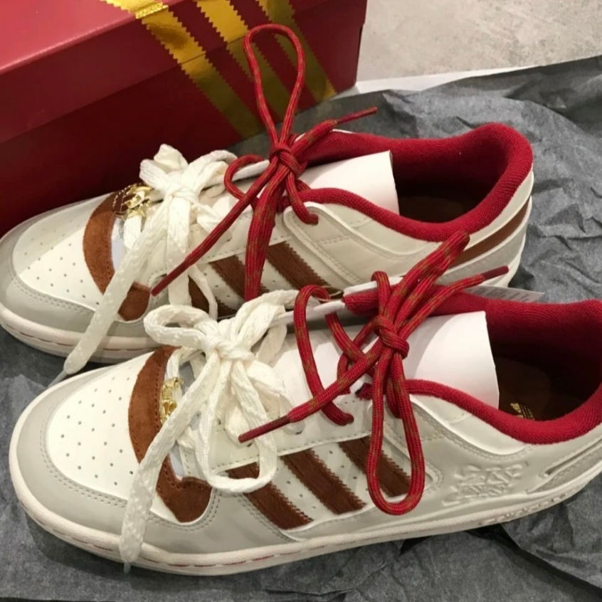 adidas original FORUM  CL ของแท้ 100 % KJ8751 รองเท้าลำลองรุ่นใหม่ 2026 - รูปที่ 6