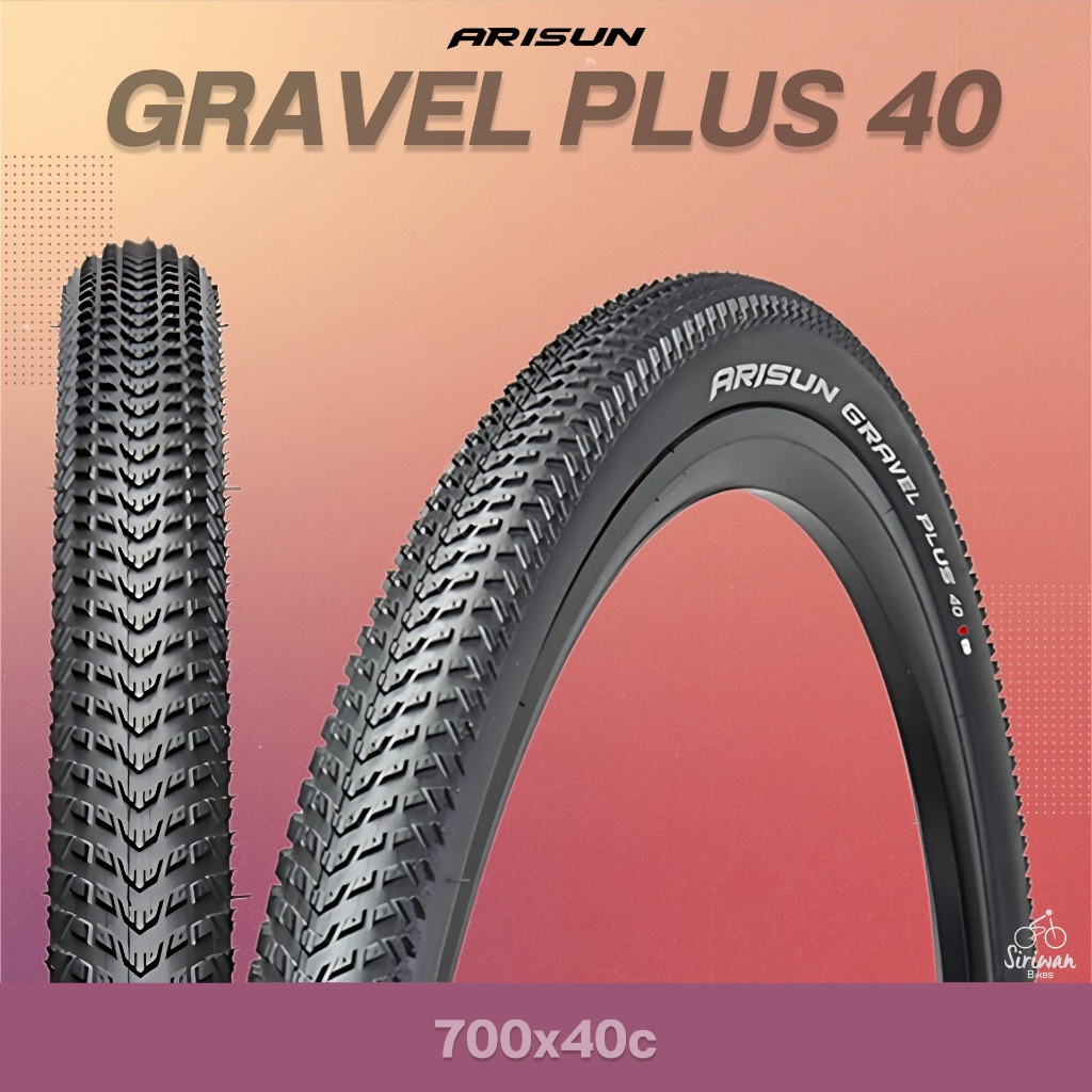 NEW2026 ยางนอกจักรยาน CHAOYANG ARISUN Gravel Plus 700x40 ขอบพับ กันหนามด้วยไนลอนที่มีความละเอียดสูง (ใช้กับล้อ 29"ได้)