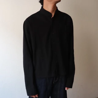 IBB SIGNATURE BOXY SHIRTS เสื้อเชิ้ตผ้าฝ้ายแท้ทรงบ็อกซี่