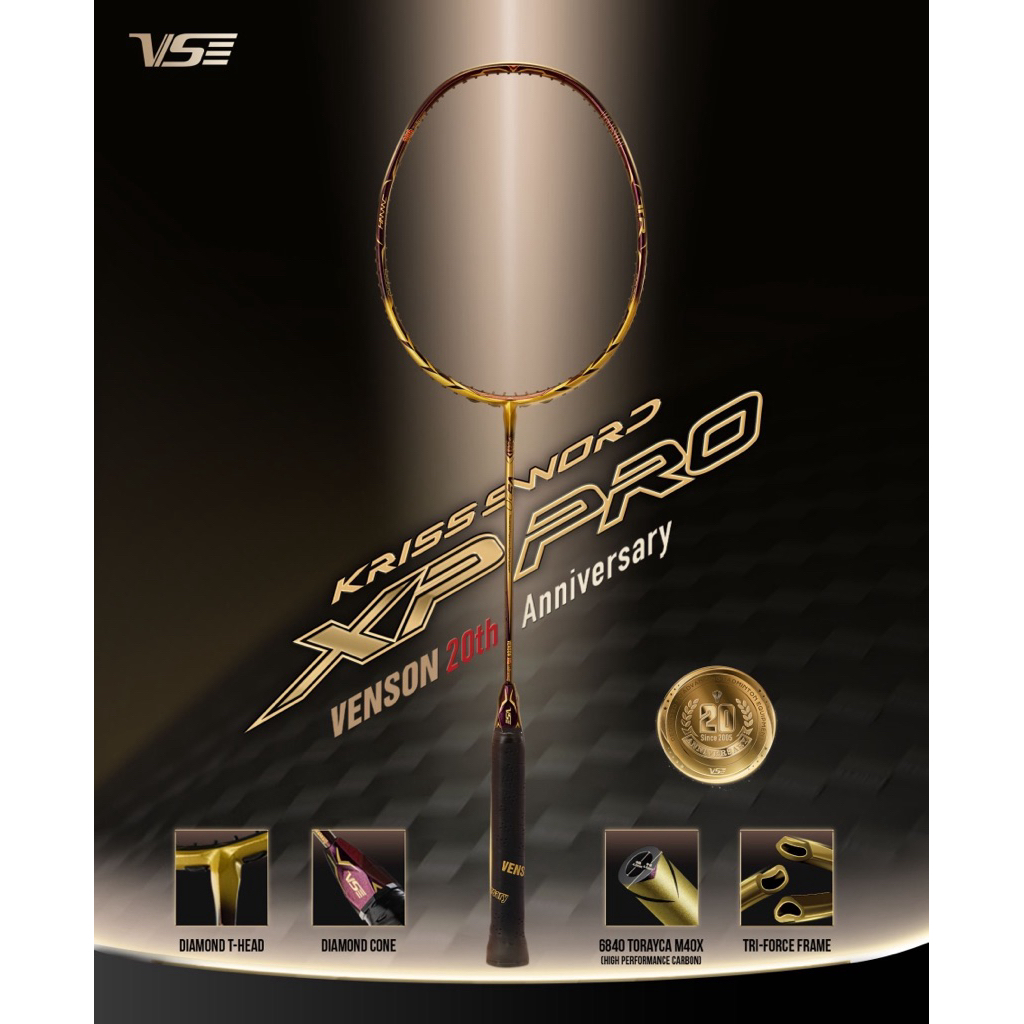 ไม้แบดมินตัน VS Kriss Sword XP Pro 20th Anniversary รุ่น Limited