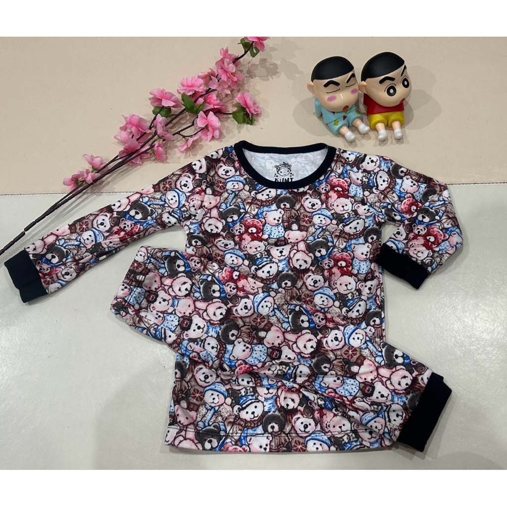 ชุดเสื้อแขนยาวกางเกงขายาวเด็ก ไซส์ 12-18M Kumi